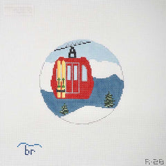 TRUNK SHOW: Blue Ridge Stitchery R28 Gondola - with Skis