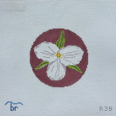 TRUNK SHOW: Blue Ridge Stitchery R35 Trillium