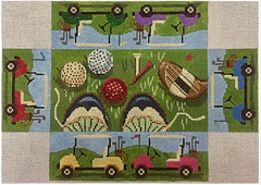 Gayla Elliot GE447 Golfing Shoes Brick Cover