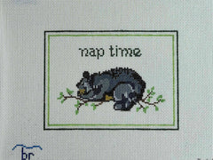 TRUNK SHOW: Blue Ridge Stitchery T14 Nap Time Bear