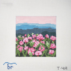 TRUNK SHOW: Blue Ridge Stitchery T4A Rhododendron Mtn (13m square)