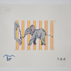 TRUNK SHOW: Blue Ridge Stitchery T8a Hang On! (on 13 mesh)