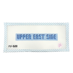 The Painted Stitch PS-520 Upper East Side Key Fob Blue