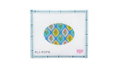 Penny Linn Designs #PLC-POP41 Blue Multi Oval