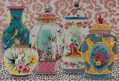 TRUNK SHOW: Colors of Praise MC455 Oriental Urns