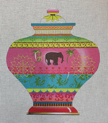 TRUNK SHOW: Colors of Praise MC429 Elephant Urn