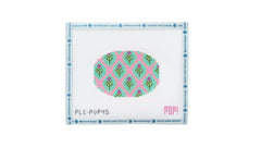 Penny Linn Designs #PLC-POP45 Pink Floral Oval