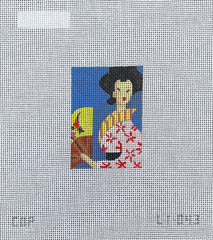 TRUNK SHOW: Colors of Praise LT043 Woman with Fan