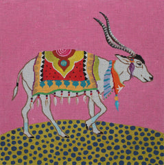 TRUNK SHOW: Colors of Praise AN408 White Kudu Antelope
