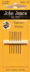 John James Size 22 Tapestry Petites Needles # JJ19922