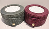 Lee Leather Goods # BAG29 Round Gift Box<br />MORE COLORS AVAILABLE