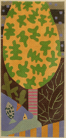 Dove of Peace with Olive Branch 4 Sq. HP 18 mesh Needlepoint Canvas by  Maggie